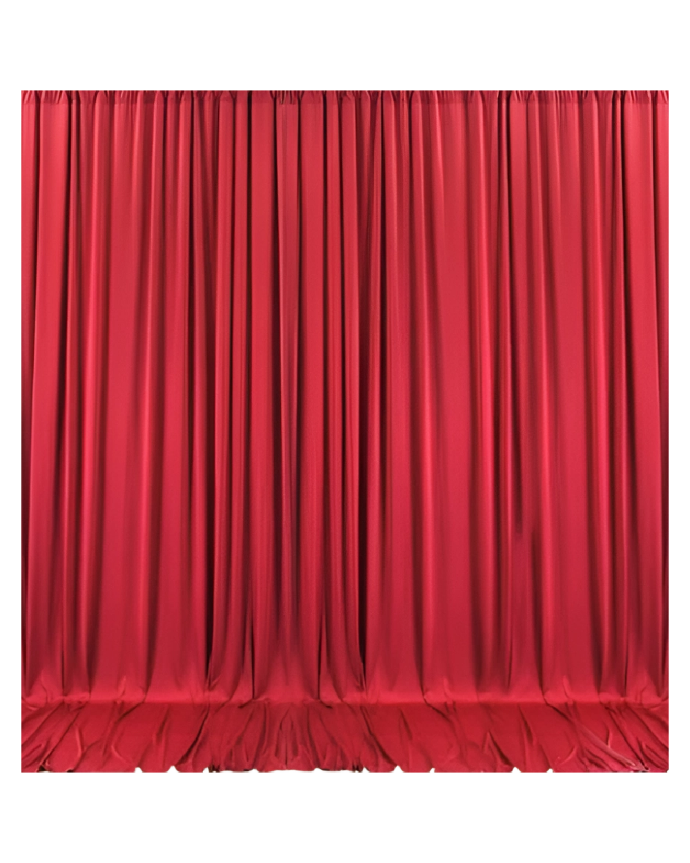 Red Curtain 3M x 3M